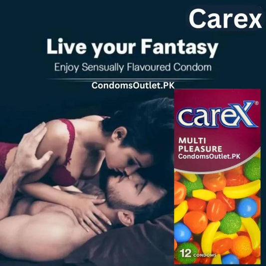 Carex Multi Pleasure Condoms 12's