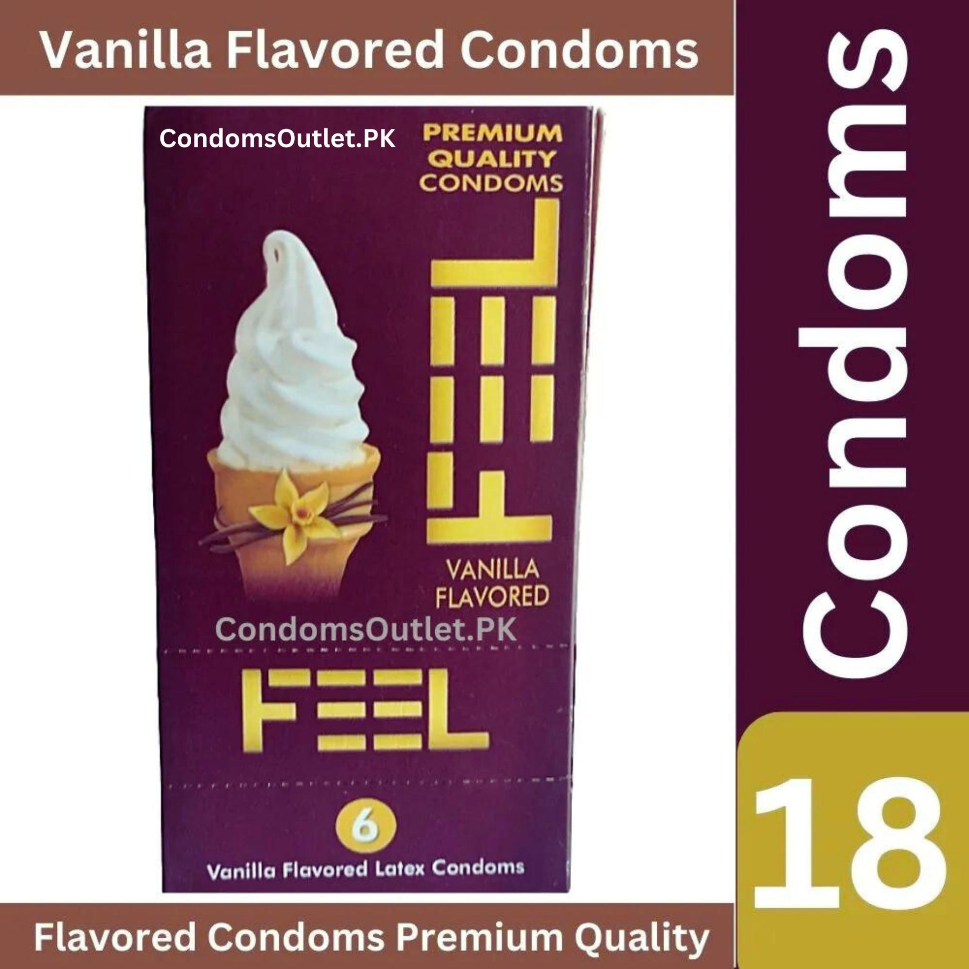 Feel Vanilla Condom Dispenser