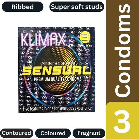 Klimax Sensual Condoms 3's