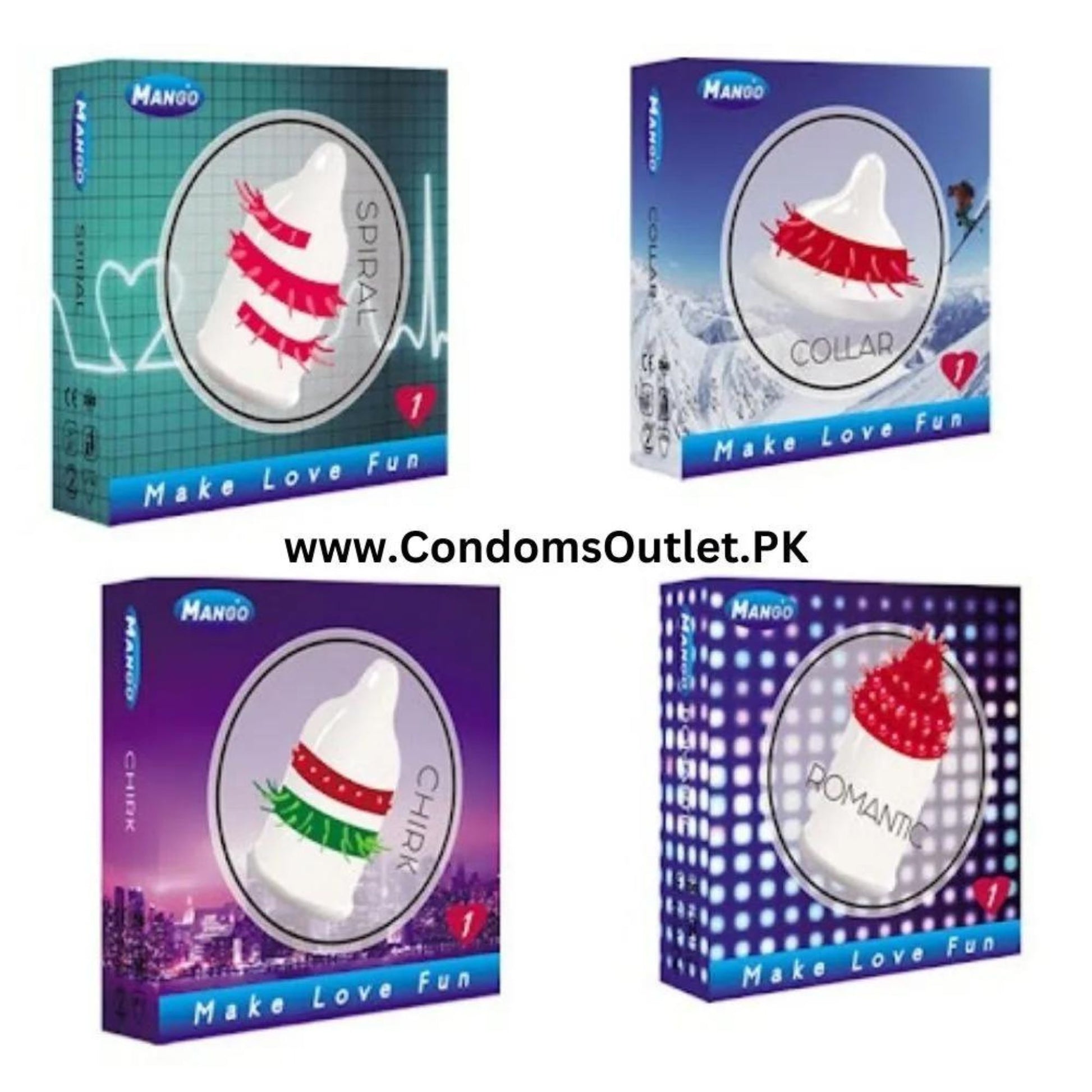 Mango Spike Condoms Bundle