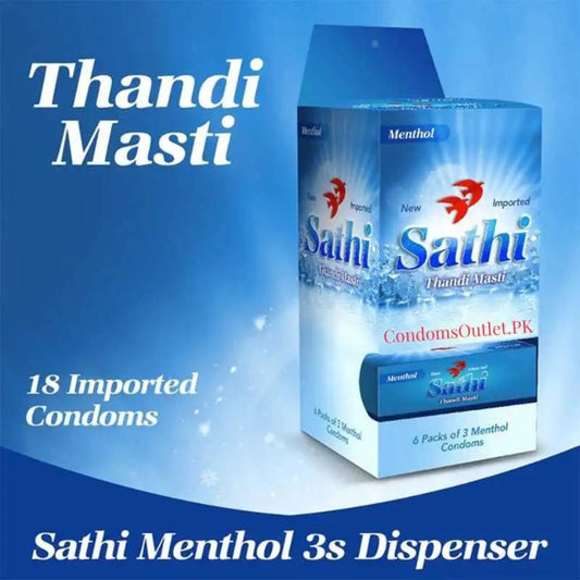 Sathi Menthol Condom Dispenser