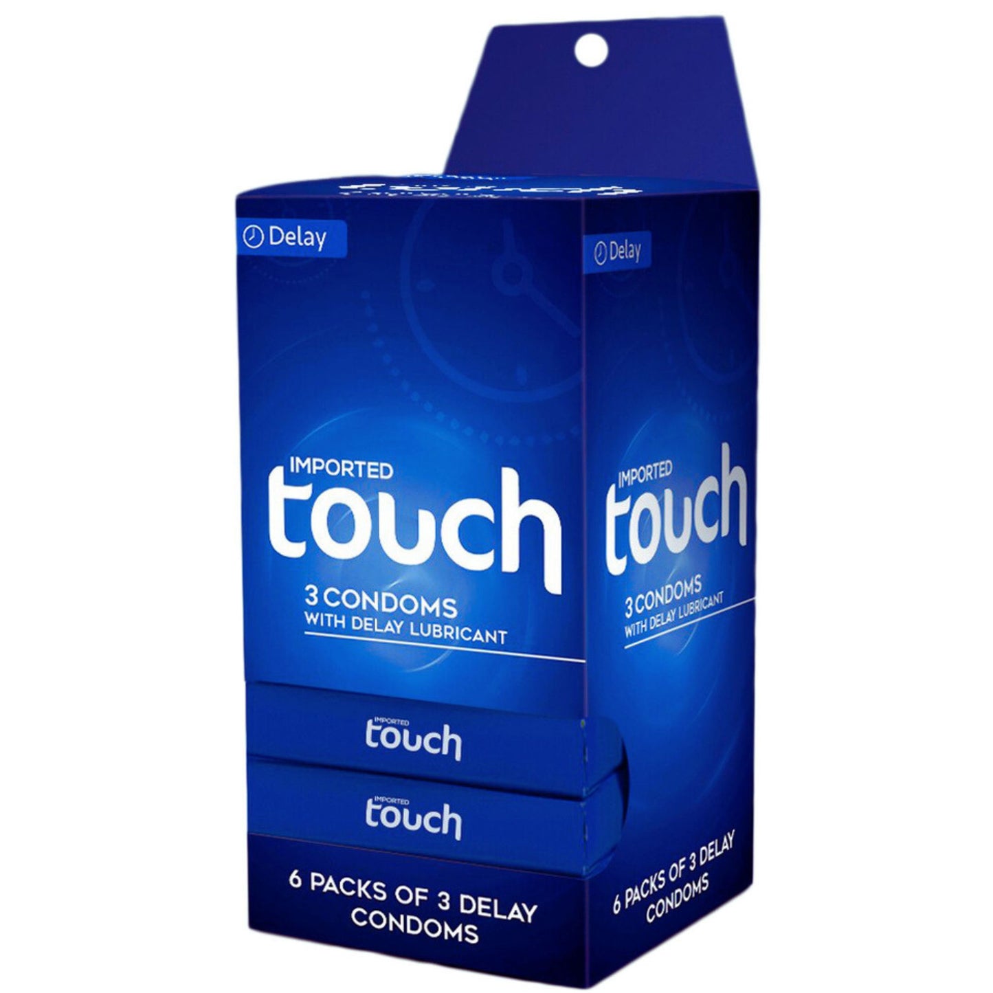 Touch Delay Condoms Dispenser - 18 Condoms